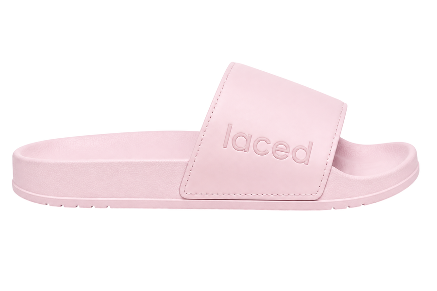 Laced Slide Pink