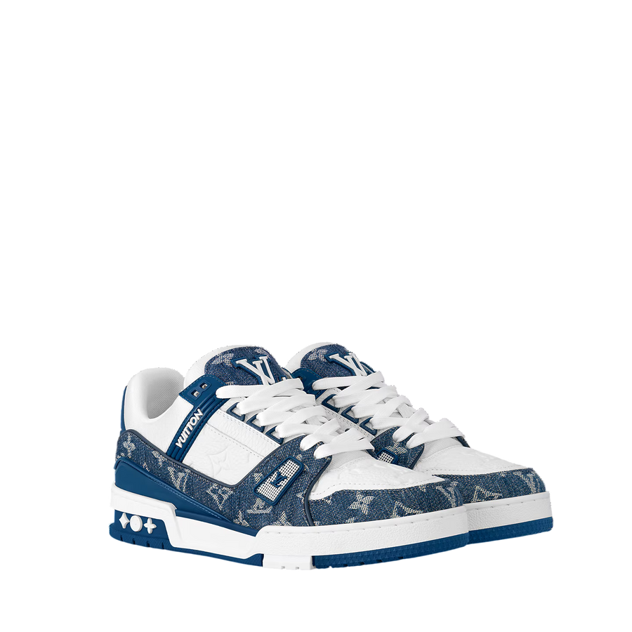 Louis Vuitton Trainer Sneaker Blue