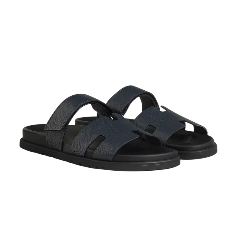 Hermes Chypre Sandal Navy