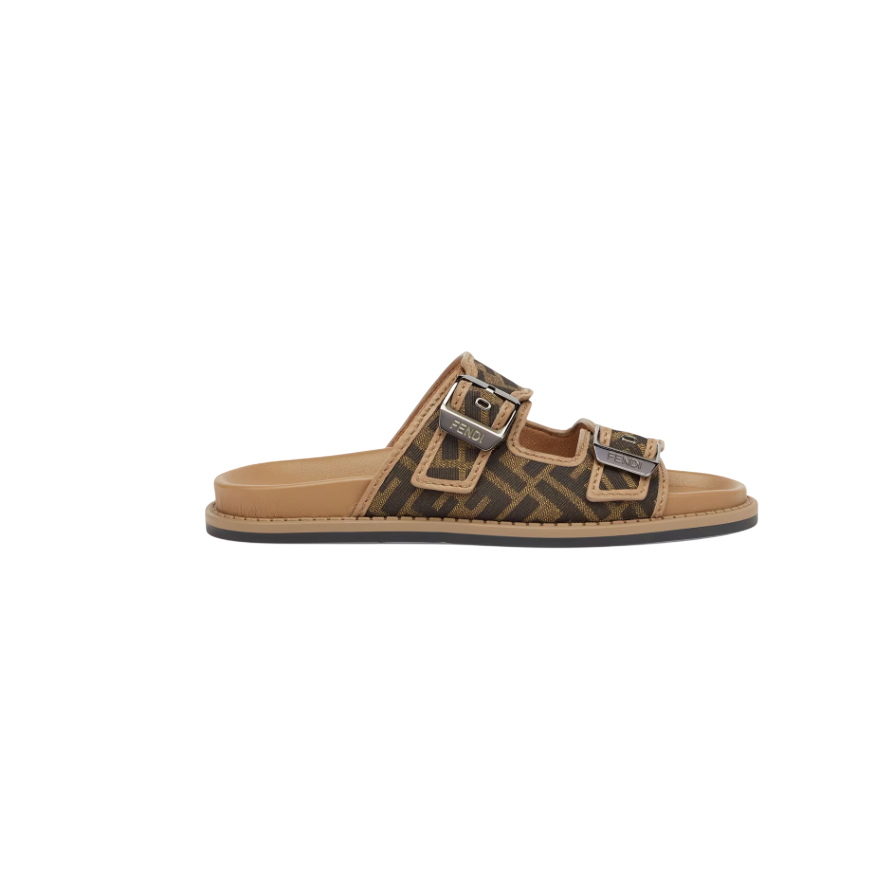 Fendi Feel Sandal Brown