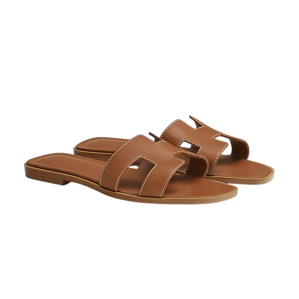 Hermès Oran Sandal Brown