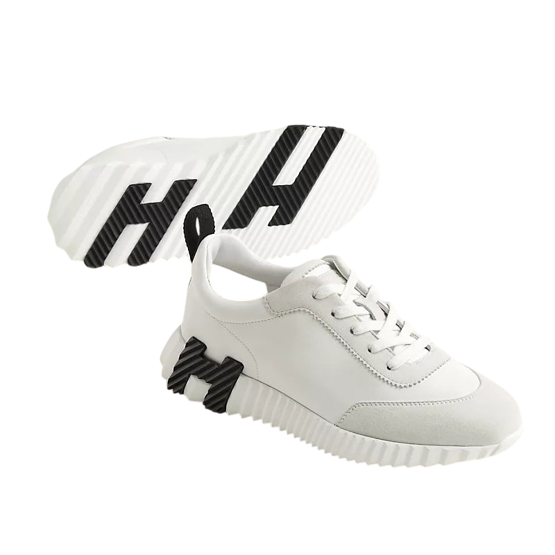 Hermès Womens Bouncing Sneaker White