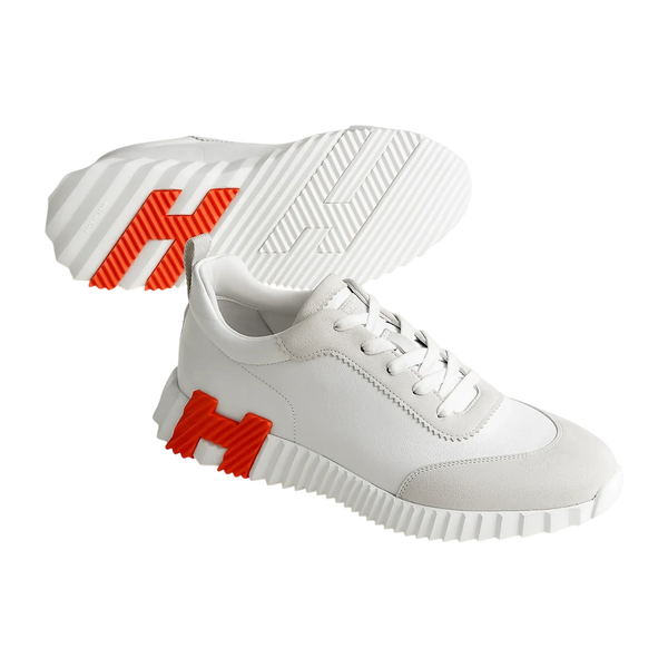 Hermès Bouncing Sneaker White & Orange