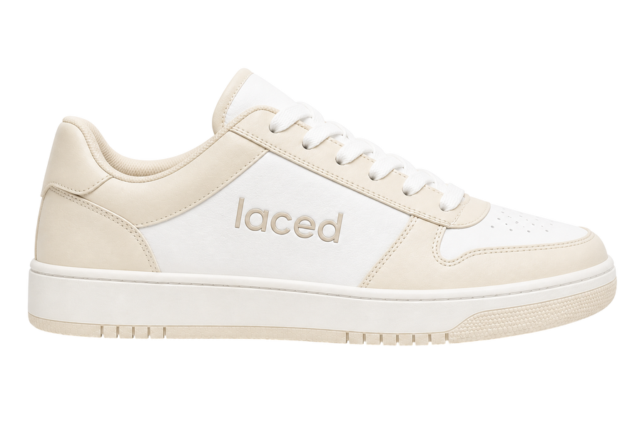 Laced Classic Sneaker White/Cream