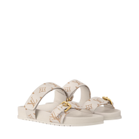 Louis Vuitton Bom Dia Mule White