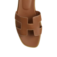 Hermès Oran Sandal Brown