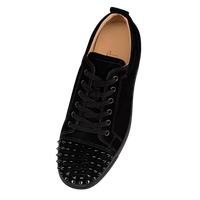 Christian Louboutin Louis Junior Spikes Black