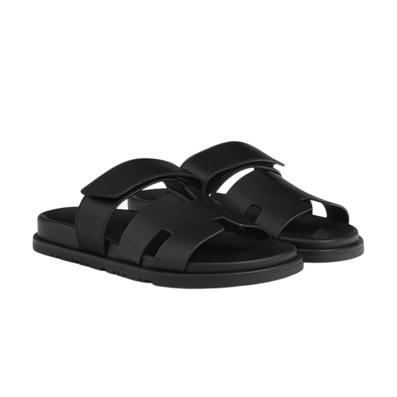 Hermes Chypre Sandal Black