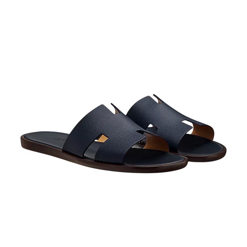 Hermès Izmir Sandal Navy