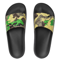 Gucci Lug Sole Slide Green