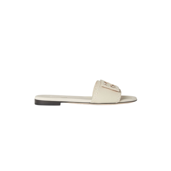 Fendi Baguette Slide White