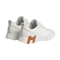 Hermès Womens Bouncing Sneaker White & Brown