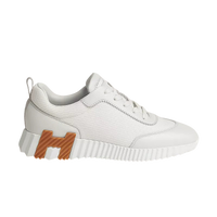 Hermès Womens Bouncing Sneaker White & Brown