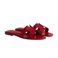 Hermès Oran Sandal Red