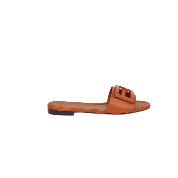 Fendi Baguette Slide Brown