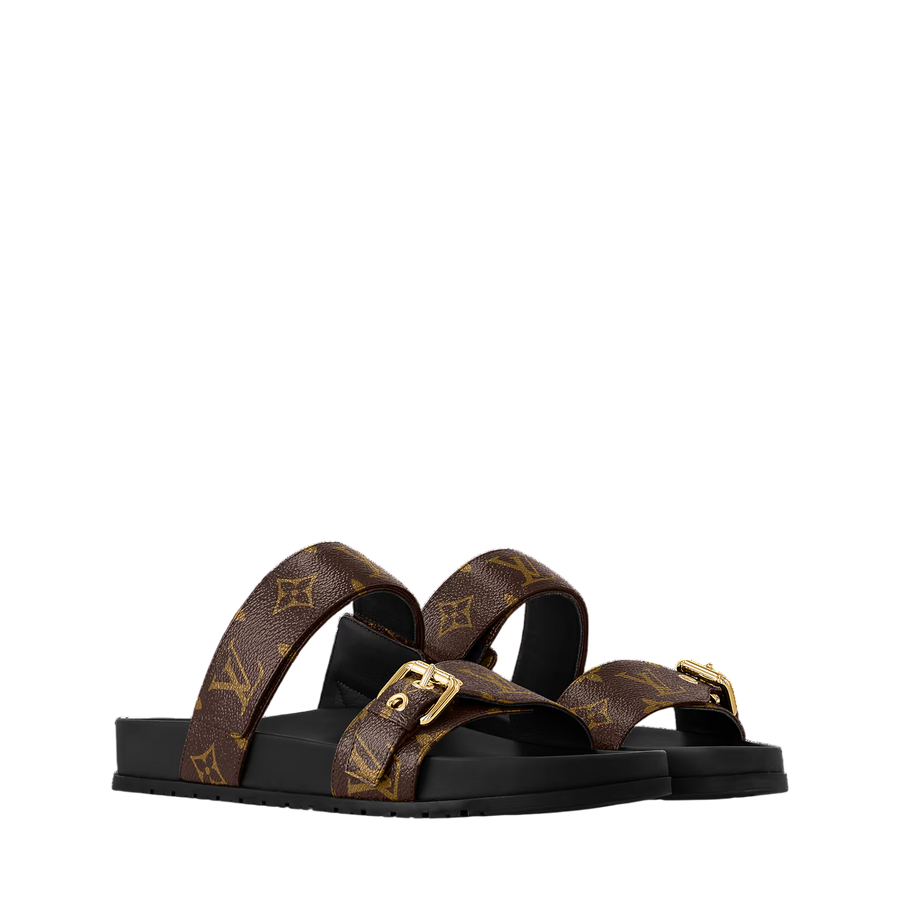 Louis Vuitton Bom Dia Mule Brown