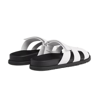 Hermès Womens Chypre Sandal White