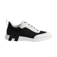 Hermès Bouncing Sneaker Black White & Orange