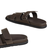 Hermes Chypre Sandal Dark Brown