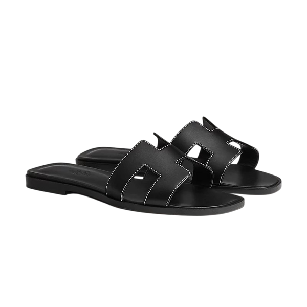 Hermès Oran Sandal Black