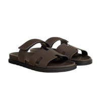 Hermes Chypre Sandal Dark Brown