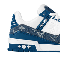 Louis Vuitton Trainer Sneaker Blue