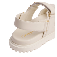 Dior Dioract Sandal White