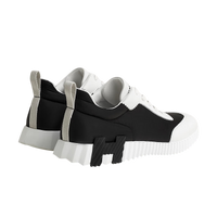 Hermès Bouncing Sneaker Black White & Orange