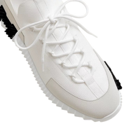 Hermes Lift Slip-on Sneaker White & Black
