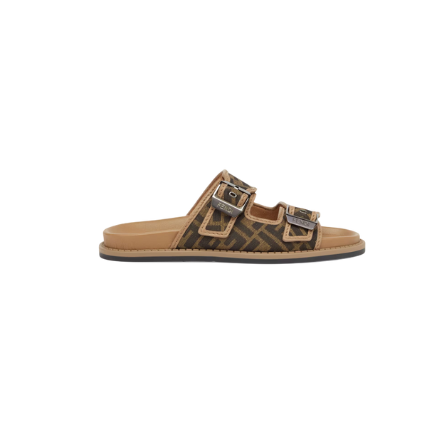 Fendi Feel Sandal Brown