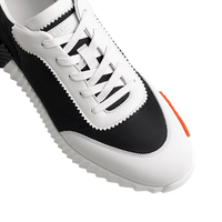Hermès Bouncing Sneaker Black White & Orange
