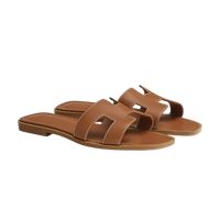 Hermès Oran Sandal Brown