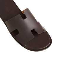 Hermès Izmir Sandal Dark Brown