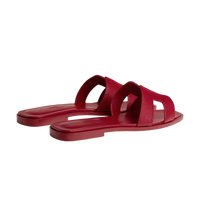 Hermès Oran Sandal Red