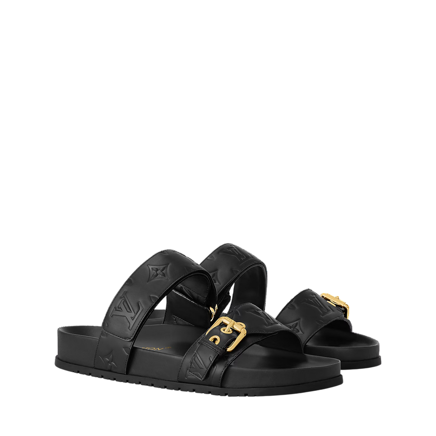 Louis Vuitton Bom Dia Mule Black