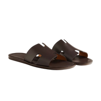 Hermès Izmir Sandal Dark Brown