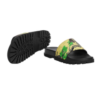 Gucci Lug Sole Slide Green