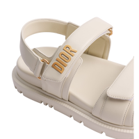 Dior Dioract Sandal White