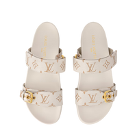 Louis Vuitton Bom Dia Mule White