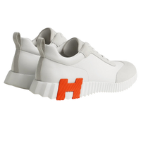 Hermès Bouncing Sneaker White & Orange