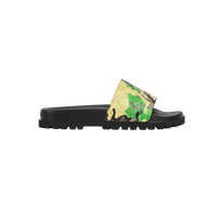 Gucci Lug Sole Slide Green