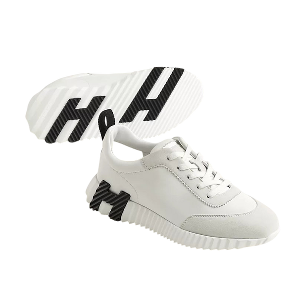 Hermès Womens Bouncing Sneaker White