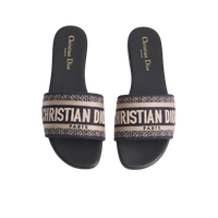 Dior Dway Slide Black & Beige