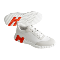 Hermès Bouncing Sneaker White & Orange