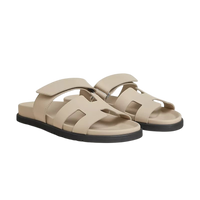 Hermès Womens Chypre Sandal Beige