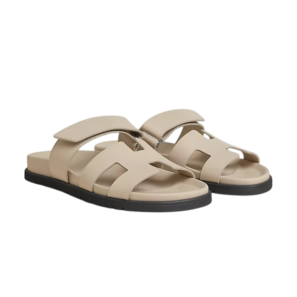 Hermès Womens Chypre Sandal Beige