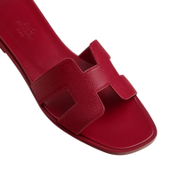 Hermès Oran Sandal Red