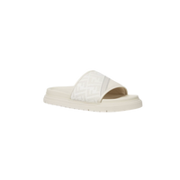 Fendi Diagonal Slide White