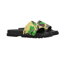 Gucci Lug Sole Slide Green