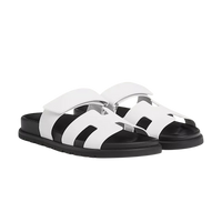 Hermès Womens Chypre Sandal White